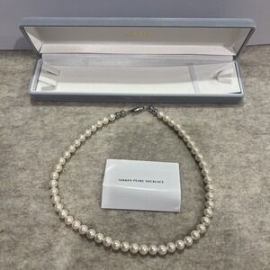 NIKKEN FAUX PEARL MAGNETIC 17" NECKLACE #1488 - NEW IN BOX